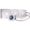 Ventilátorok, Hűtők, Előlapi panelek Corsair Nautilus 360 RS LCD Liquid CPU Cooler White