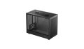 Ház DeepCool CH160 Plus Tempered Glass Black