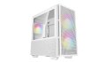 Ház DeepCool CH360 Tempered Glass White