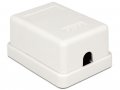 Hálózati eszközök DeLock Modular Wall Outlet 1 Port...