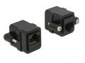 Hálózati eszközök DeLock RJ45 jack > RJ45 jack...