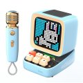Hangszóró Divoom Ditoo Mic Bluetooth Speaker Blue