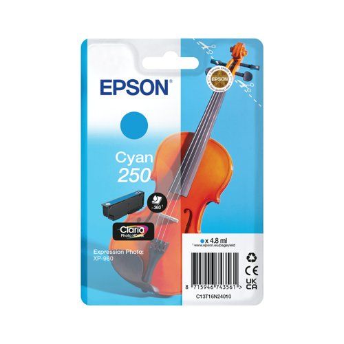 Epson 250 Cyan tintapatron