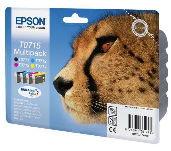 Festékpatron Epson T0715 Multipack