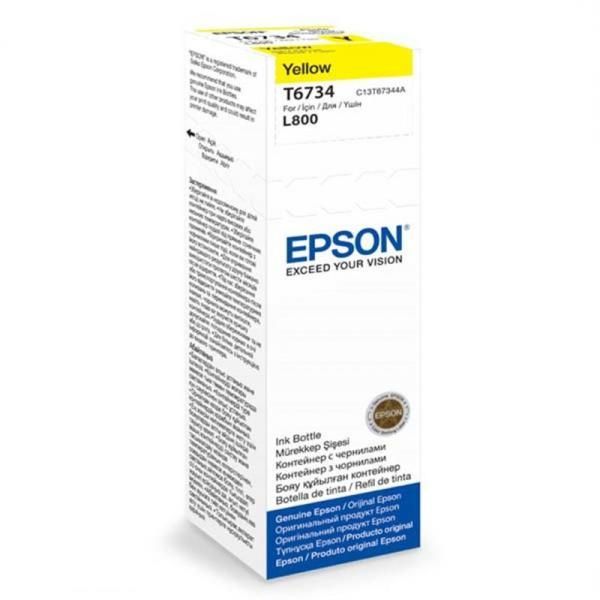 Festékpatron Epson L800 Yellow T6734