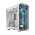 Ház Fractal Design Torrent RGB Tempered Glass White TG clear tint