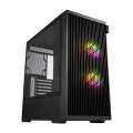 Ház FSP M330 ARGB Window Black