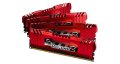 Memória G.SKILL 32GB DDR3 1600MHz Kit(4x8GB) RipjawsZ Red