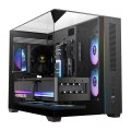 Ház Gamdias Atlas M3M Tempered Glass Black