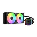 Ventilátorok, Hűtők, Előlapi panelek Gamdias Aura GL240 V2 Performance ARGB Liquid Cooler
