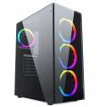 Ház Gembird Fornax 1500RGB Black