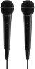 Hama Karaoke Microphone Set Black