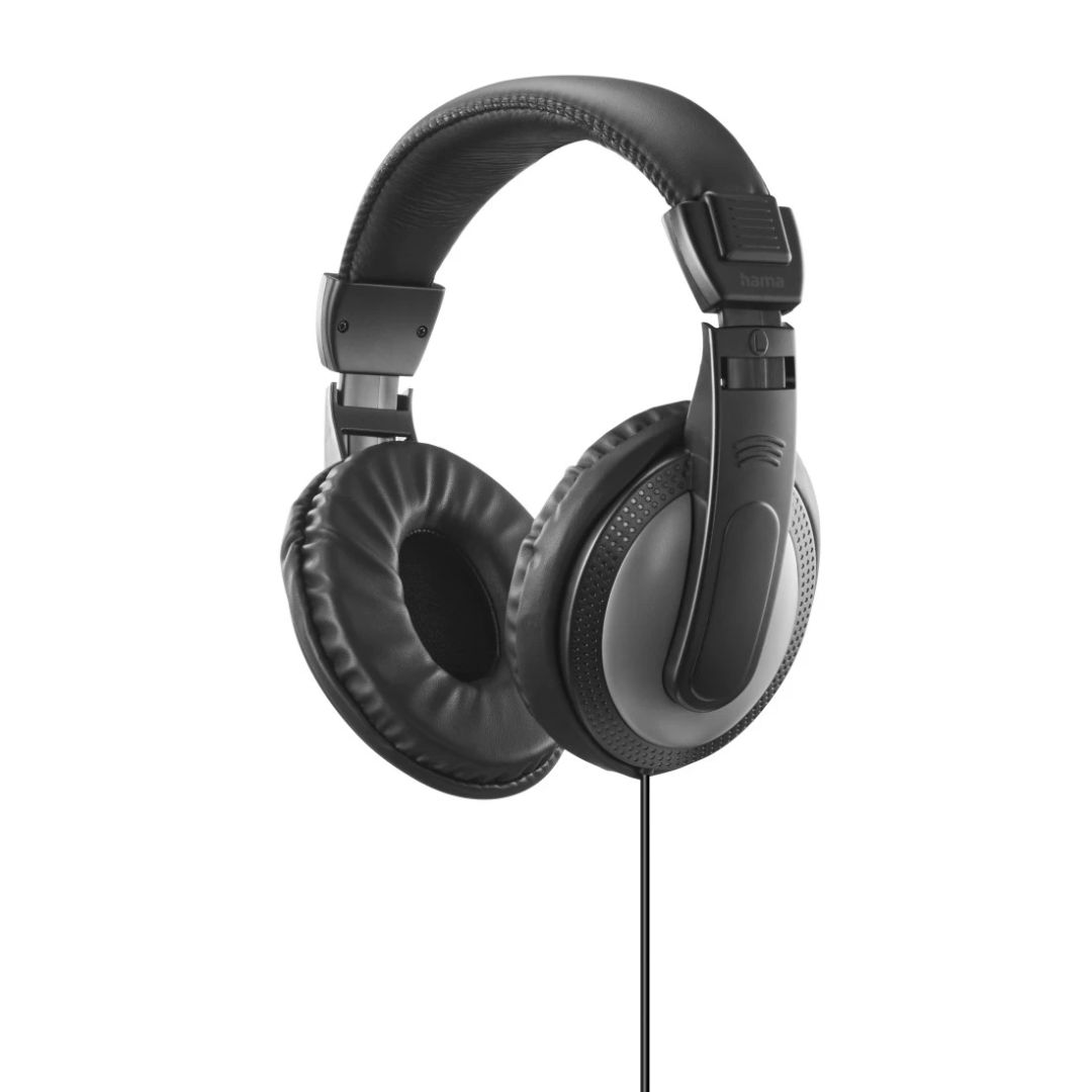 Hama Shell TV II Headphones Black/Silver