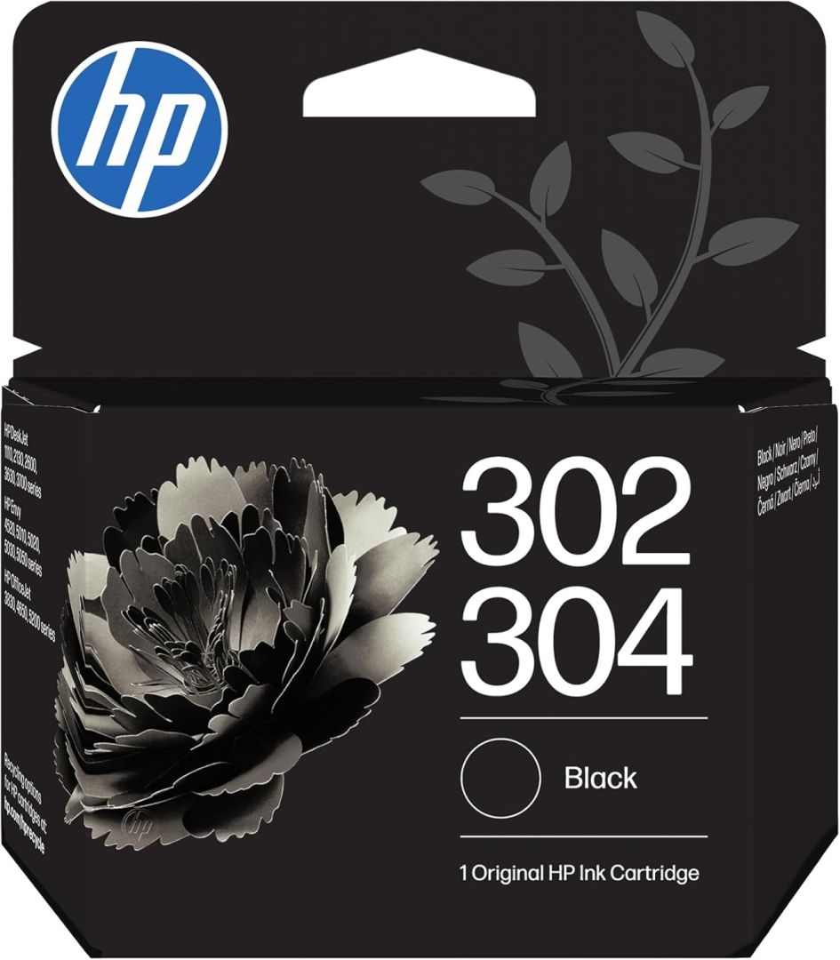 HP 302/304 Black tintapatron