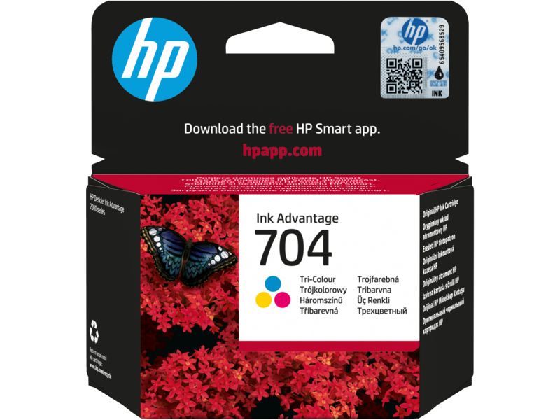 HP 704 Colorpack tintapatron