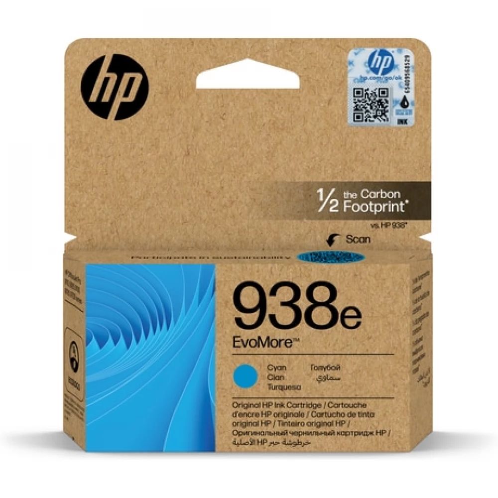 HP 937e Cyan tintapatron