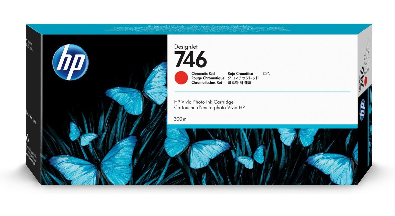 HP P2V81A (746) Chromatic Red