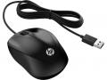 Egér HP Wired Mouse 1000 Black