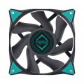 Ventilátorok, Hűtők, Előlapi panelek Iceberg Thermal IceGale 120mm Black