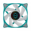 Ventilátorok, Hűtők, Előlapi panelek Iceberg Thermal IceGale ARGB 120mm Teal