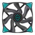 Ventilátorok, Hűtők, Előlapi panelek Iceberg Thermal IceGale Xtra 140mm Black