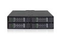 Mobilrack / Beépítő keret IcyDock ToughArmor MB607SP-B Rugged 4 x 2.5