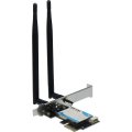 Hálókártya Inter-Tech EP-134 PCIe Adapter with WiFi 6 and Bluetooth 5.2