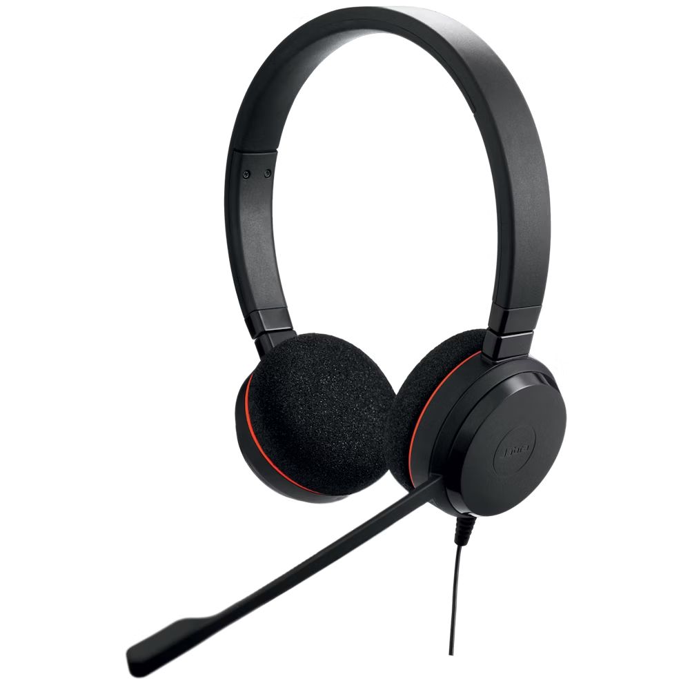 Jabra Evolve 20 UC Stereo USB C/A Black