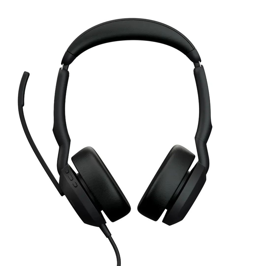 Jabra Evolve2 50 USB-C/A UC Stereo Bluetooth Headset Black