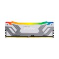 Memória Kingston 24GB DDR5 8400MHz Fury Renegade RGB White/Silver