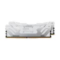 Memória Kingston 48GB DDR5 8000MHz Kit(2x24GB) Fury Renegade White/Silver
