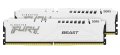 Memória Kingston 64GB DDR5 6400MHz Kit(2x32GB) Fury Beast Expo White