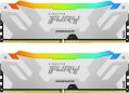 Memória Kingston 64GB DDR5 6400MHz Kit(2x32GB) Fury Renegade RGB White