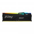 Memória Kingston 8GB DDR5 5600MHz Fury Beast RGB Black