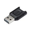 Kártyaolvasó Kingston MobileLite Plus USB 3.1 microSDHC/SDXC UHS-II Card Reader Black
