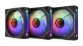 Ventilátorok, Hűtők, Előlapi panelek KRUX Corvus 120 Reverse ARGB (3-pack)