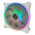 Ventilátorok, Hűtők, Előlapi panelek LC Power LC-CF-120-ARGB-W 120mm ARGB Case Fan White