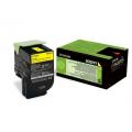 Toner Lexmark 802HY High Yellow toner