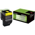 Toner Lexmark 802HY Yellow toner