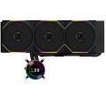 Ventilátorok, Hűtők, Előlapi panelek Lian Li HydroShift II LCD-C 360TL Black