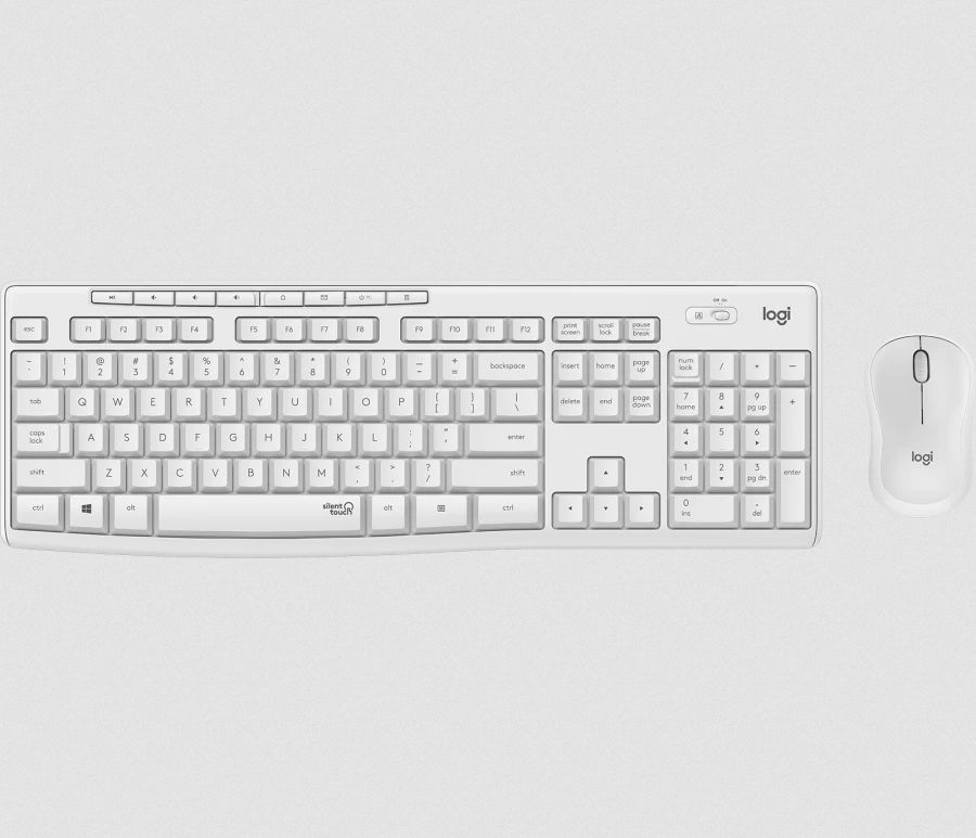Logitech MK295 Silent wireless keyboard +m...