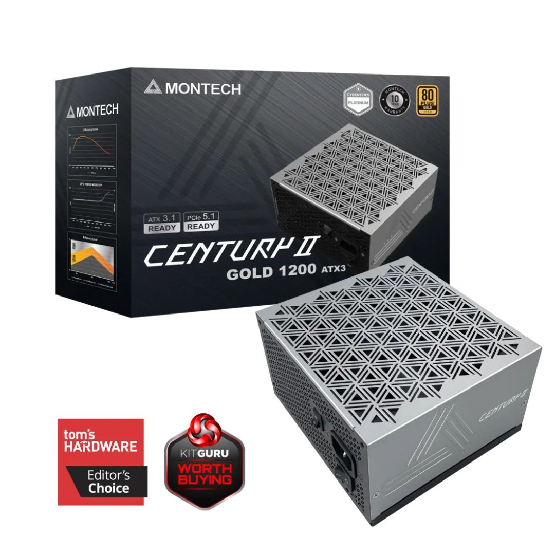Montech 1200W 80+ Gold Century II