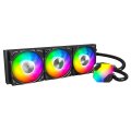 Ventilátorok, Hűtők, Előlapi panelek Montech HyperFlow ARGB 360 Black