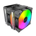 Ventilátorok, Hűtők, Előlapi panelek Montech NX600 ARGB Black
