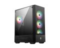 Ház Msi MAG FORGE 112R Tempered Glass Black