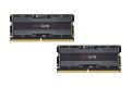 Memória (notebook) Mushkin 32GB DDR5 5600MHz Kit(2x16GB) SODIMM Redline Black
