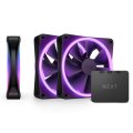 Ventilátorok, Hűtők, Előlapi panelek NZXT F120 RGB DUO Triple Pack