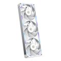 Ventilátorok, Hűtők, Előlapi panelek NZXT F360X 360mm Performance RGB Single-Frame Fan White