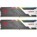 Memória Patriot 32GB DDR5 6400MHz Kit(2x16GB) Viper RGB Black/White
