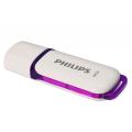 USB Flash RAM Philips 64GB Snow White/Purple